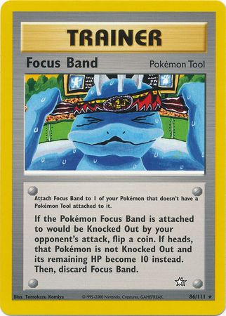 Focus Band (86/111) [Neo Genesis Unlimited] | Gear Gaming Bentonville