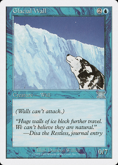 Glacial Wall [Classic Sixth Edition] | Gear Gaming Bentonville