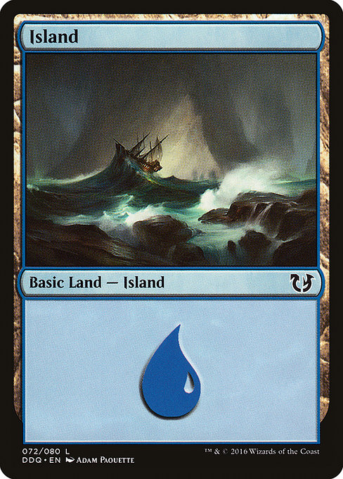 Island (72) [Duel Decks: Blessed vs. Cursed] | Gear Gaming Bentonville