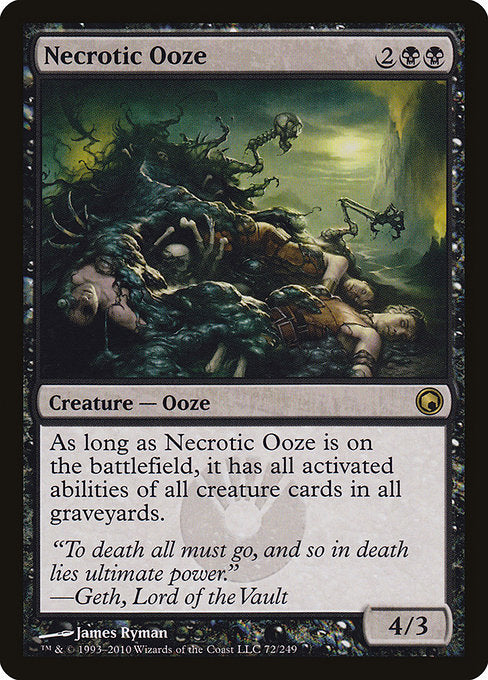 Necrotic Ooze [Scars of Mirrodin] | Gear Gaming Bentonville