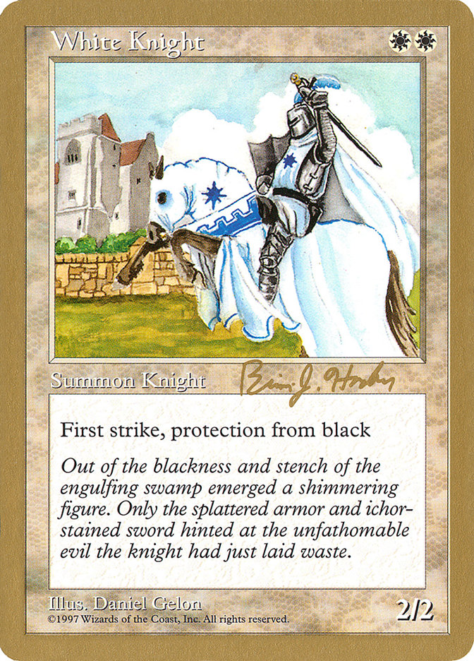 White Knight (Brian Hacker) [World Championship Decks 1998] | Gear Gaming Bentonville