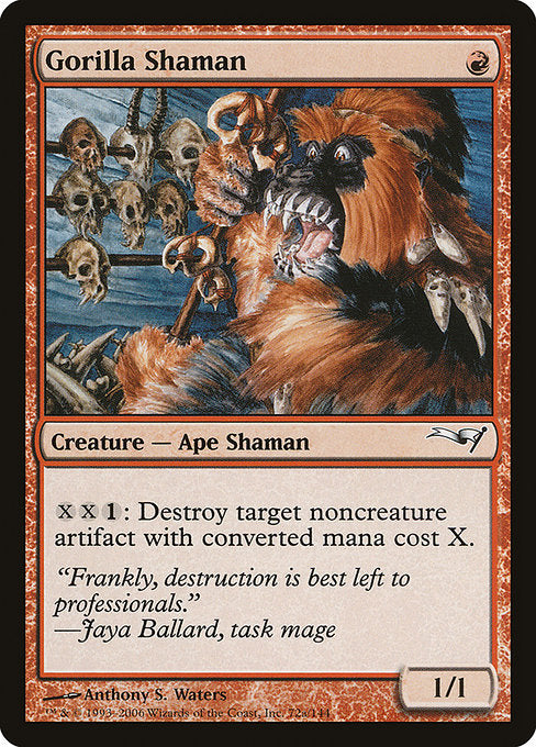 Gorilla Shaman [Coldsnap Theme Deck Reprints] | Gear Gaming Bentonville