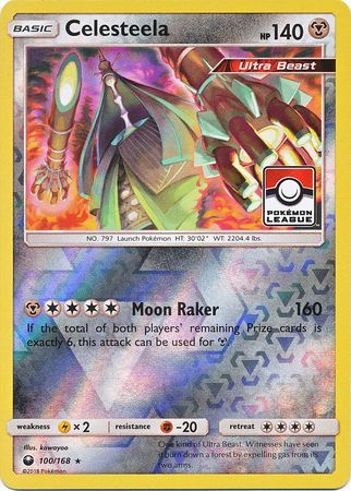 Celesteela (100/168) (League Promo) [Sun & Moon: Celestial Storm] | Gear Gaming Bentonville