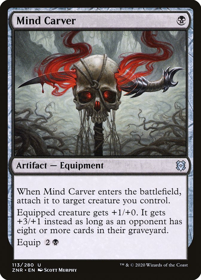 Mind Carver [Zendikar Rising] | Gear Gaming Bentonville