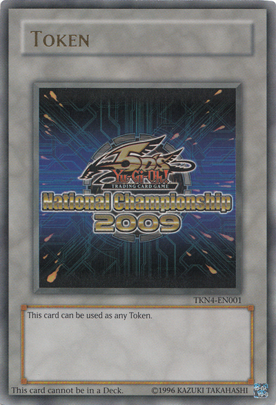 Yu-Gi-Oh 5D's 2009 National Championship Token [TKN4-EN001] Ultra Rare | Gear Gaming Bentonville