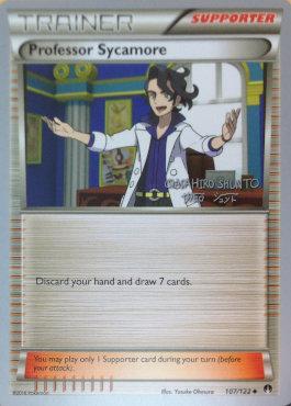 Professor Sycamore (107/122) (Black Dragon - Shuntu Sadahiro) [World Championships 2016] | Gear Gaming Bentonville