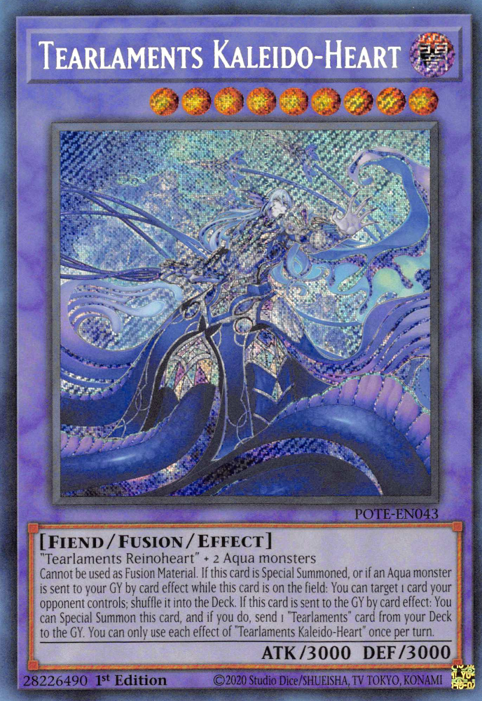 Tearlaments Kaleido-Heart [POTE-EN043] Secret Rare | Gear Gaming Bentonville