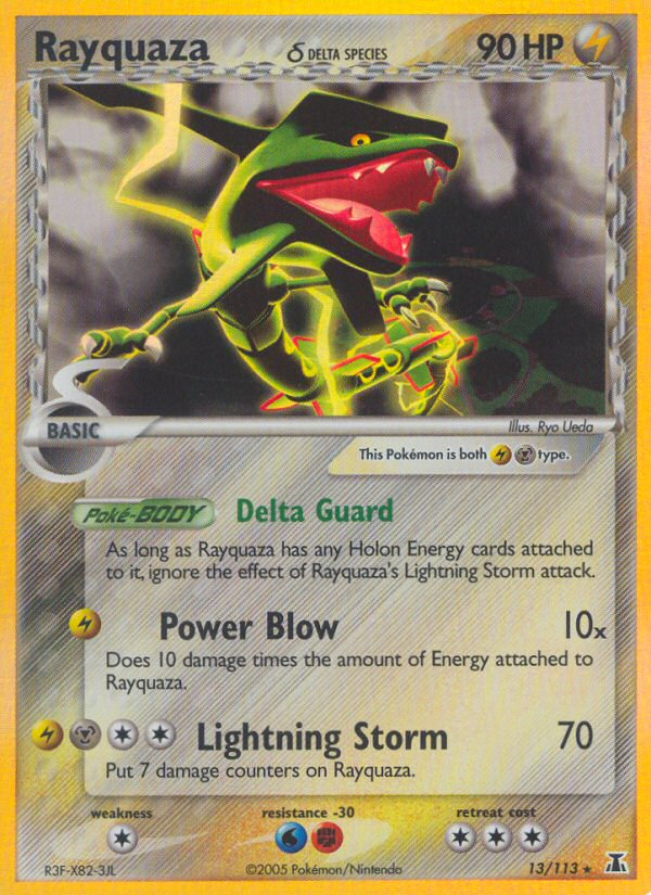 Rayquaza (13/113) (Delta Species) [EX: Delta Species] | Gear Gaming Bentonville