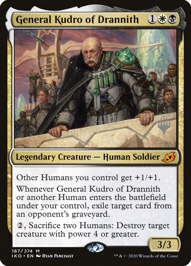 General Kudro of Drannith (Promo Pack) [Ikoria: Lair of Behemoths Promos] | Gear Gaming Bentonville