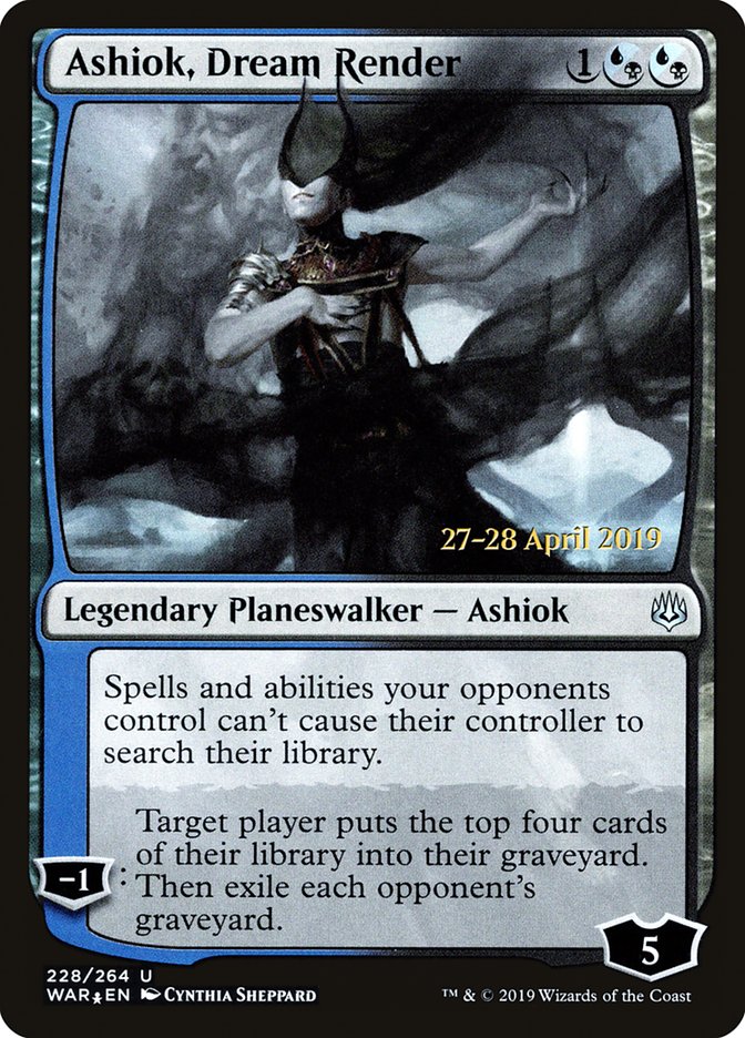 Ashiok, Dream Render  [War of the Spark Prerelease Promos] | Gear Gaming Bentonville