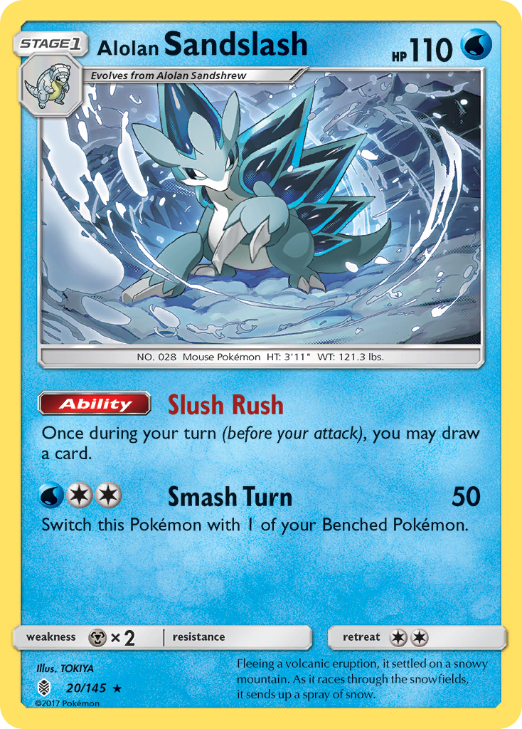 Alolan Sandslash (20/145) [Sun & Moon: Guardians Rising] | Gear Gaming Bentonville