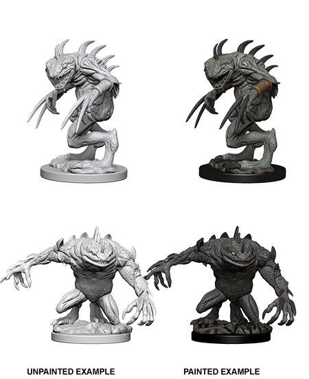 D&D Nolzur's Marvelous Miniatures - Gray Slaad & Death Slaad | Gear Gaming Bentonville