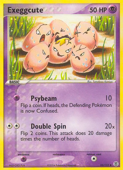 Exeggcute (33/112) [EX: FireRed & LeafGreen] | Gear Gaming Bentonville