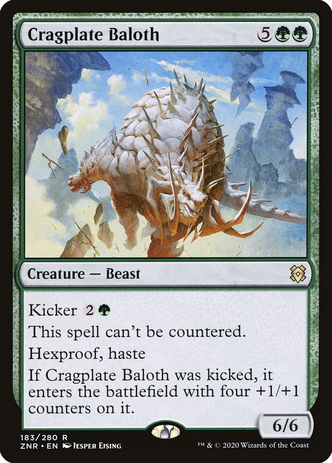 Cragplate Baloth [Zendikar Rising] | Gear Gaming Bentonville