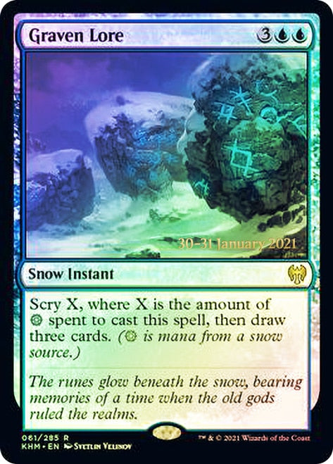 Graven Lore   [Kaldheim Prerelease Promos] | Gear Gaming Bentonville