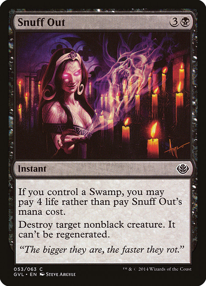 Snuff Out (Garruk vs. Liliana) [Duel Decks Anthology] | Gear Gaming Bentonville