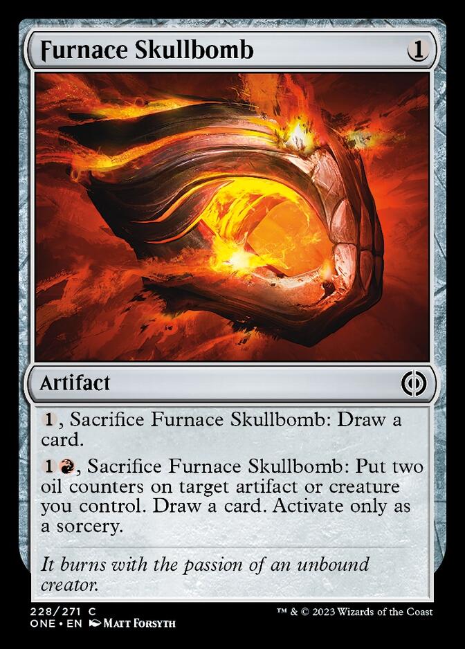 Furnace Skullbomb [Phyrexia: All Will Be One] | Gear Gaming Bentonville