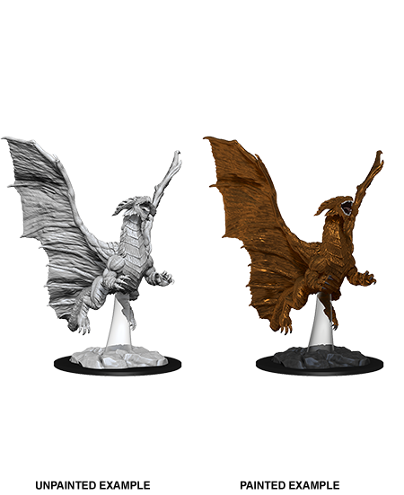 D&D Nolzur'S Marvelous Minatures - Young Copper Dragon | Gear Gaming Bentonville