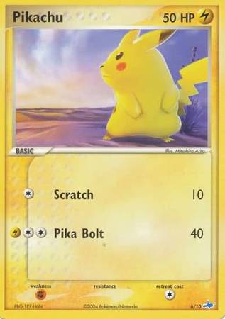 Pikachu (6/10) [EX: Trainer Kit - Latios] | Gear Gaming Bentonville