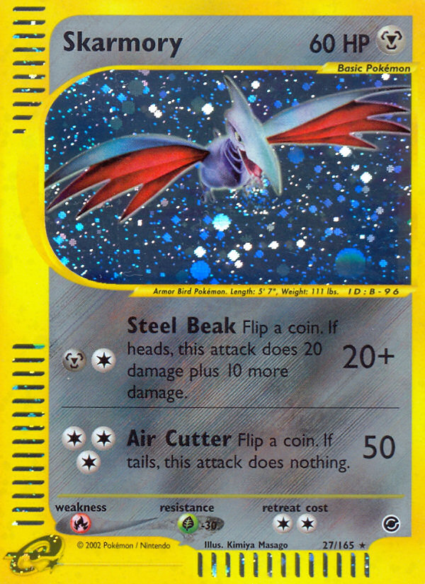 Skarmory (27/165) [Expedition: Base Set] | Gear Gaming Bentonville