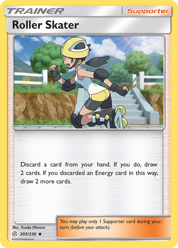 Roller Skater (203/236) [Sun & Moon: Cosmic Eclipse] | Gear Gaming Bentonville