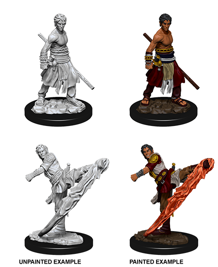 D&D Nolzur's Marvelous Miniatures - Half-Elf Monk | Gear Gaming Bentonville