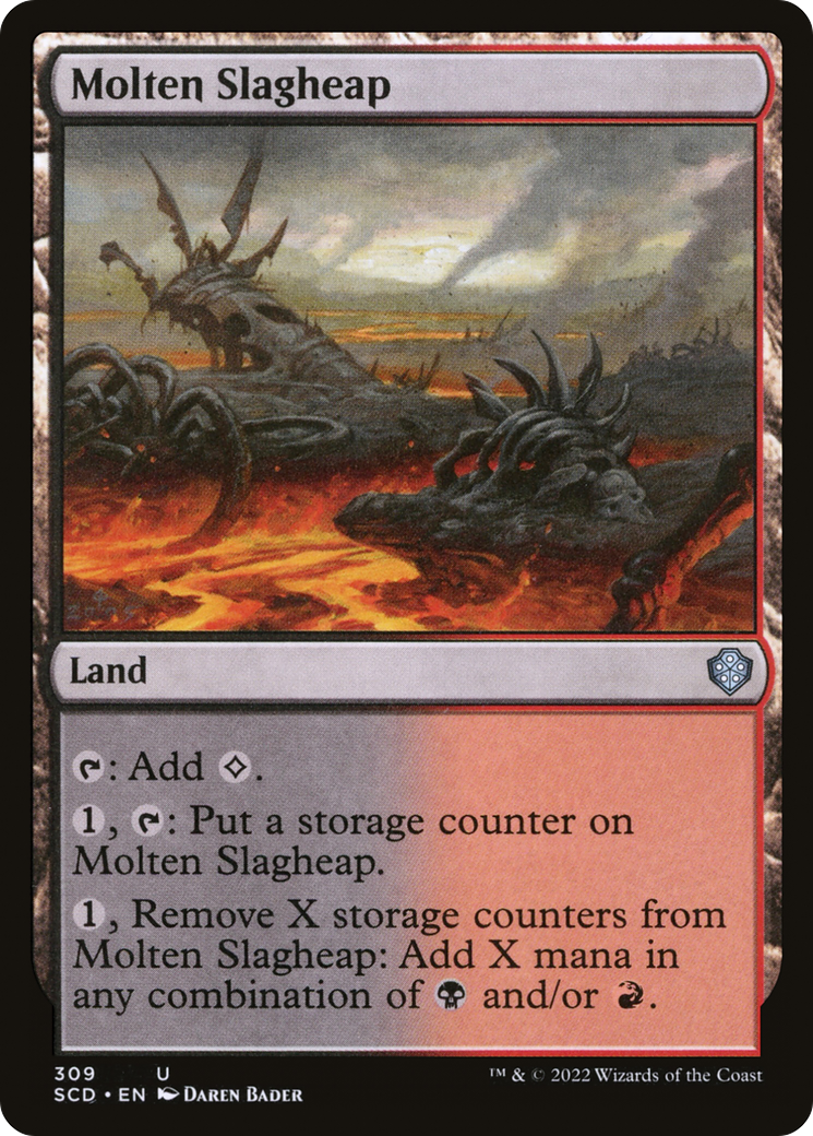 Molten Slagheap [Starter Commander Decks] | Gear Gaming Bentonville