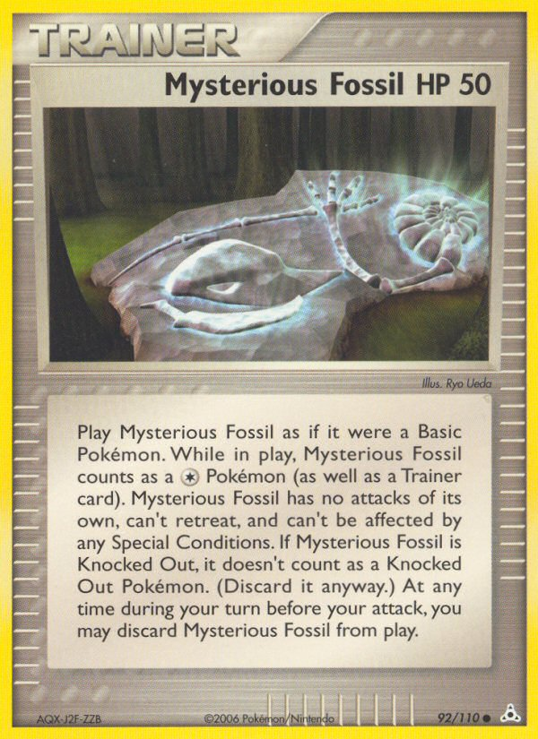 Mysterious Fossil (92/110) [EX: Holon Phantoms] | Gear Gaming Bentonville