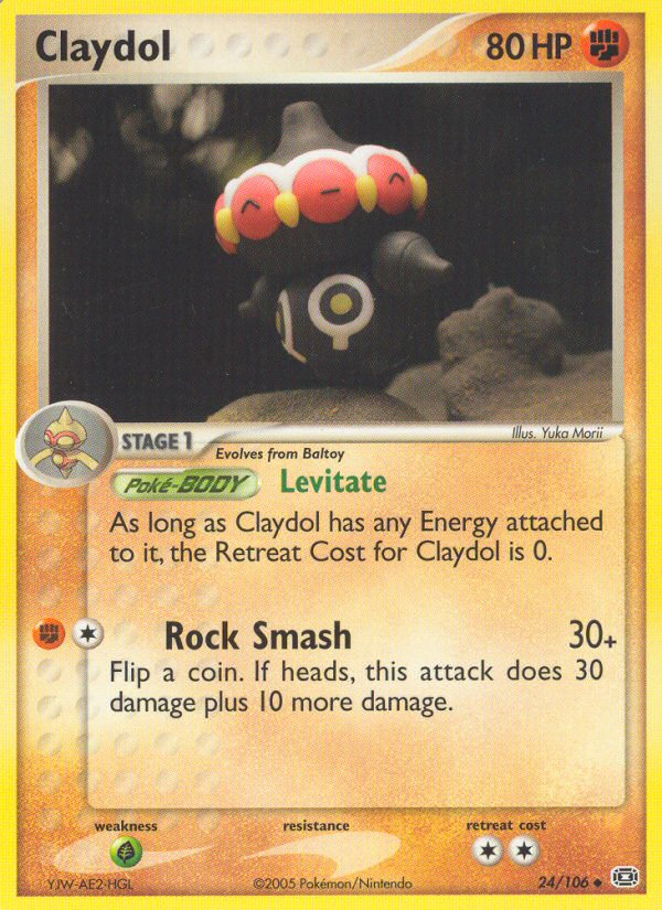 Claydol (24/106) [EX: Emerald] | Gear Gaming Bentonville