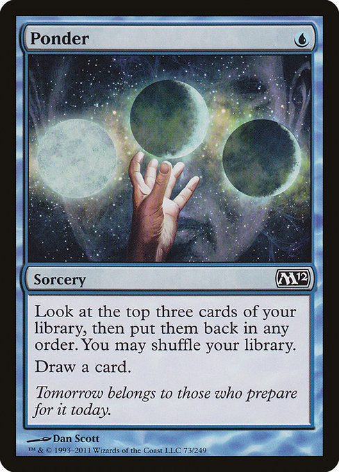 Ponder [Magic 2012 (M12)] | Gear Gaming Bentonville