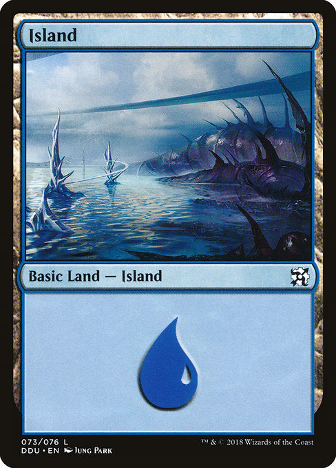 Island (73) [Duel Decks: Elves vs. Inventors] | Gear Gaming Bentonville