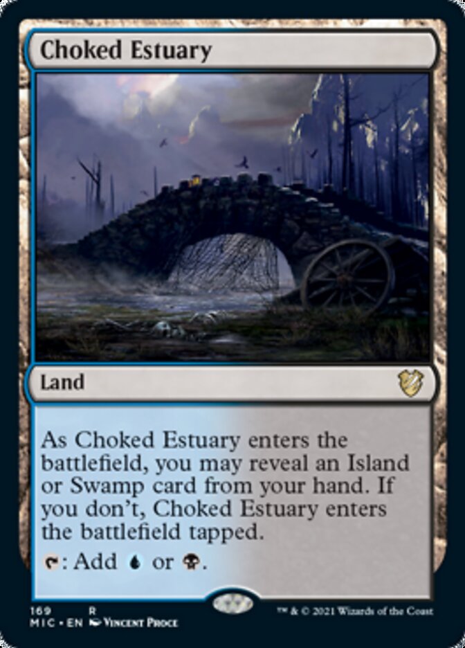 Choked Estuary [Innistrad: Midnight Hunt Commander] | Gear Gaming Bentonville