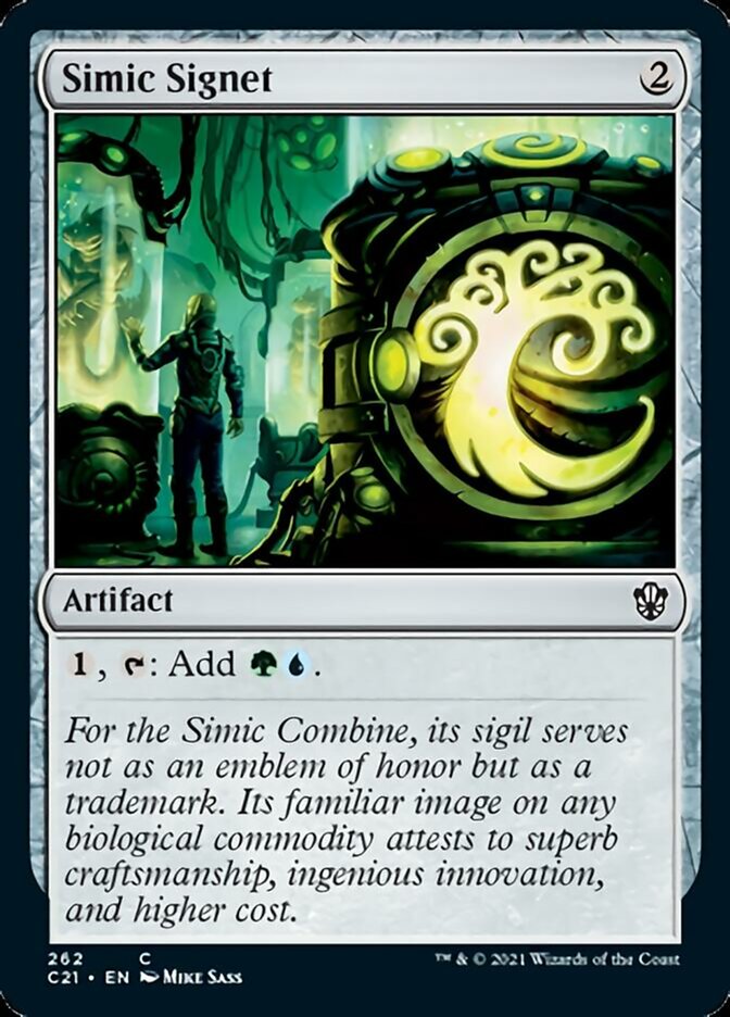 Simic Signet [Commander 2021] | Gear Gaming Bentonville