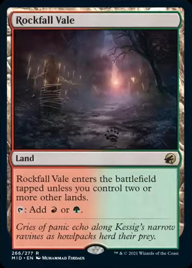 Rockfall Vale [Innistrad: Midnight Hunt] | Gear Gaming Bentonville