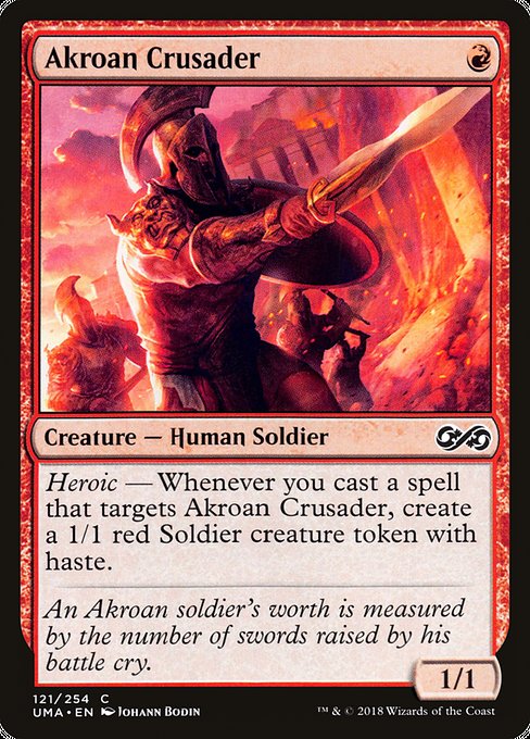 Akroan Crusader [Ultimate Masters] | Gear Gaming Bentonville