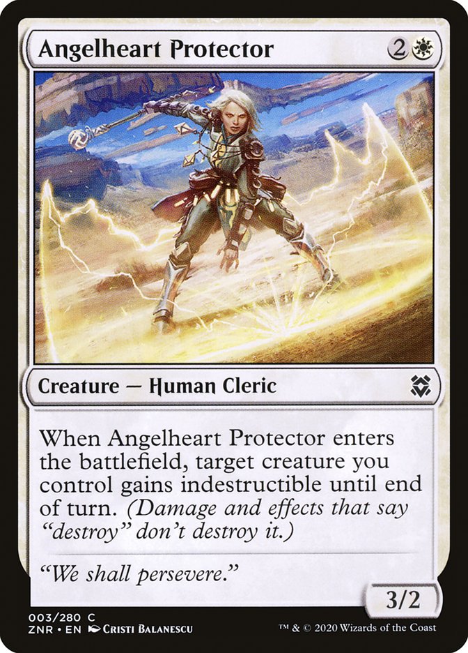 Angelheart Protector [Zendikar Rising] | Gear Gaming Bentonville