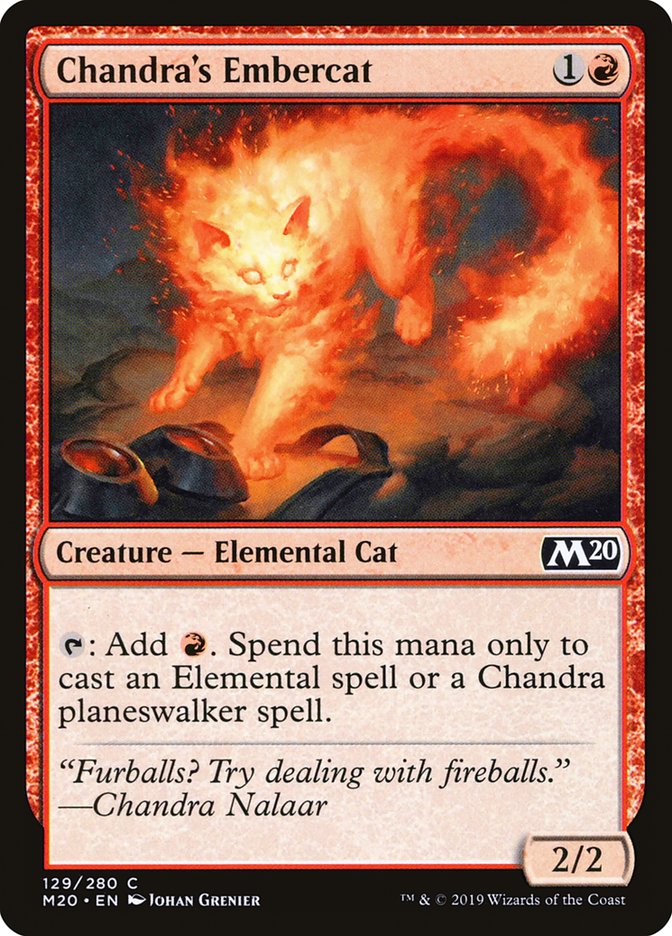 Chandra's Embercat [Core Set 2020] | Gear Gaming Bentonville