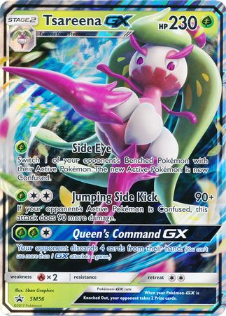 Tsareena GX (SM56) (Jumbo Card) [Sun & Moon: Black Star Promos] | Gear Gaming Bentonville