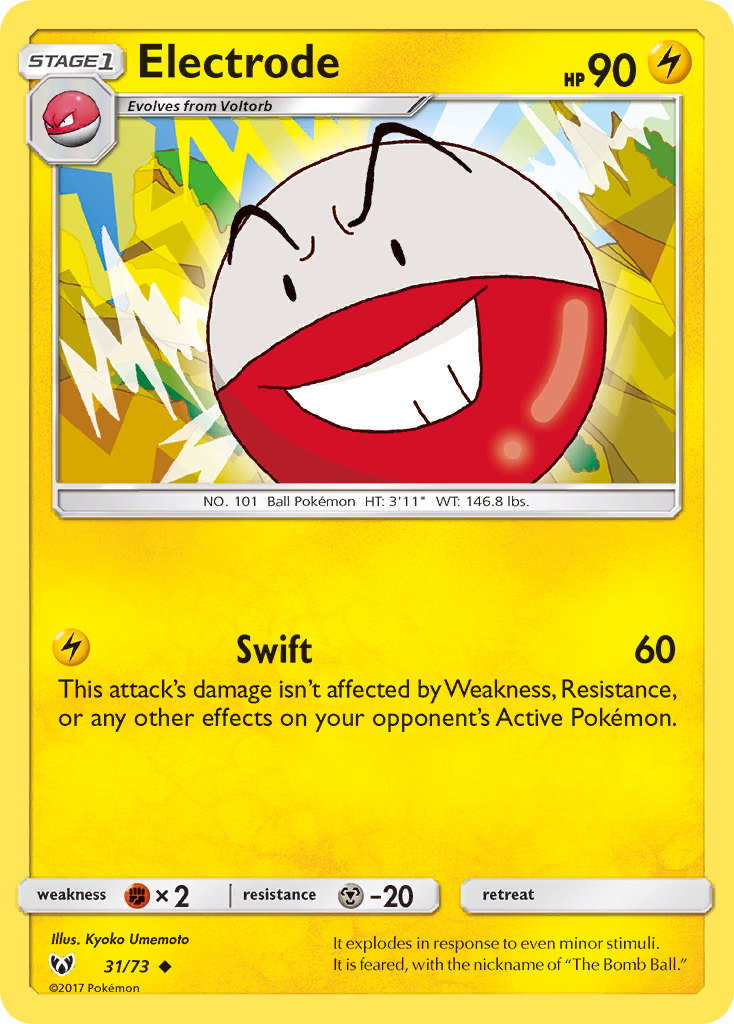 Electrode (31/73) [Sun & Moon: Shining Legends] | Gear Gaming Bentonville