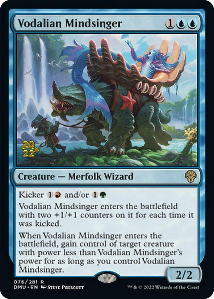 Vodalian Mindsinger [Dominaria United Prerelease Promos] | Gear Gaming Bentonville