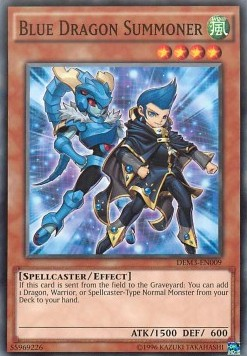 Blue Dragon Summoner [DEM3-EN009] Common | Gear Gaming Bentonville