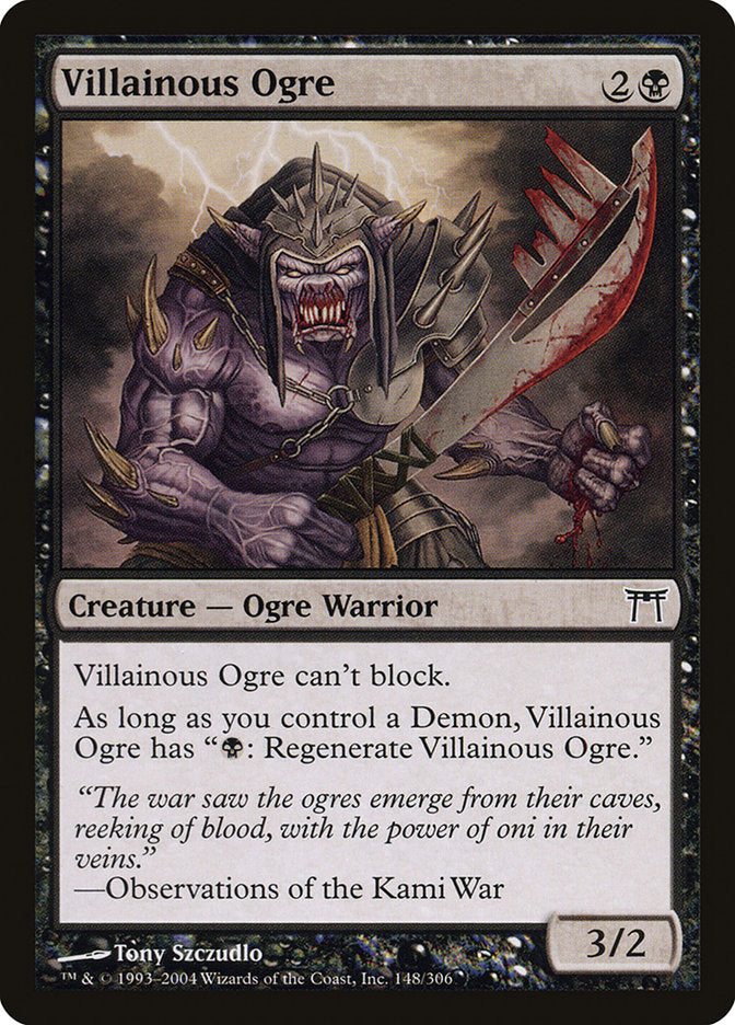 Villainous Ogre [Champions of Kamigawa] | Gear Gaming Bentonville