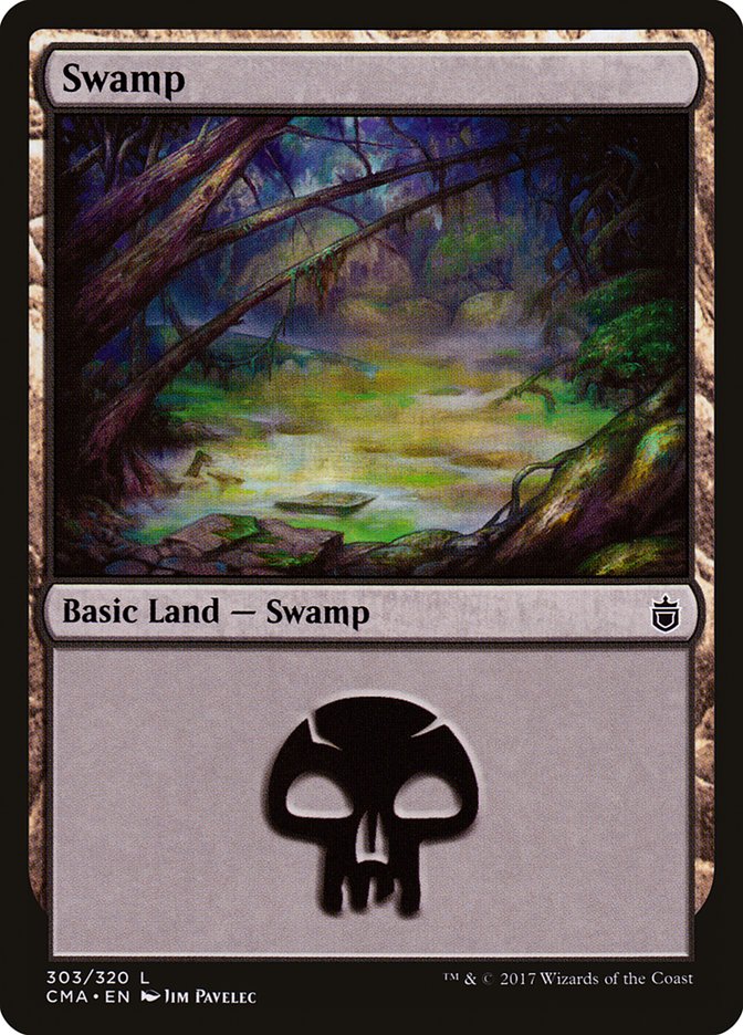 Swamp (303) [Commander Anthology] | Gear Gaming Bentonville