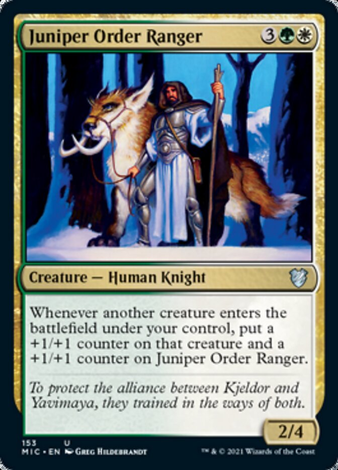 Juniper Order Ranger [Innistrad: Midnight Hunt Commander] | Gear Gaming Bentonville