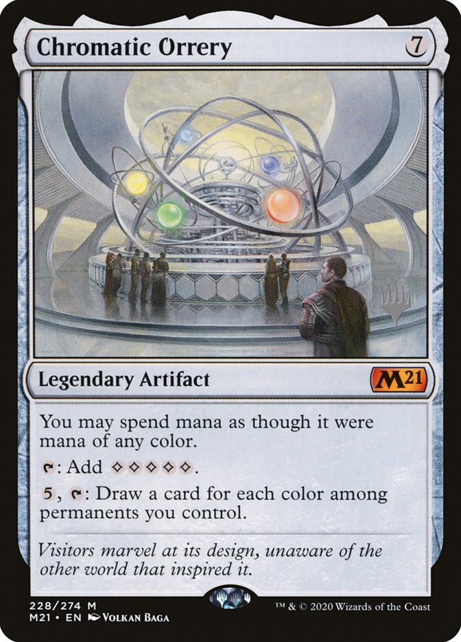 Chromatic Orrery (Promo Pack) [Core Set 2021 Promos] | Gear Gaming Bentonville