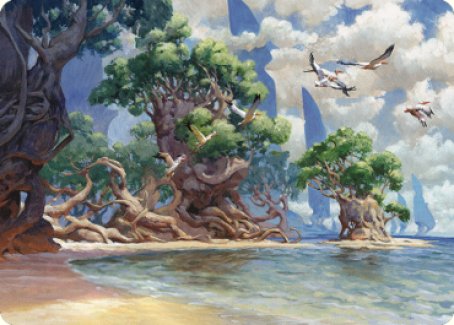 Yavimaya Coast Art Card [Dominaria United Art Series] | Gear Gaming Bentonville