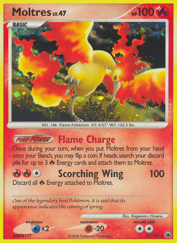 Moltres (10/100) [Diamond & Pearl: Majestic Dawn] | Gear Gaming Bentonville