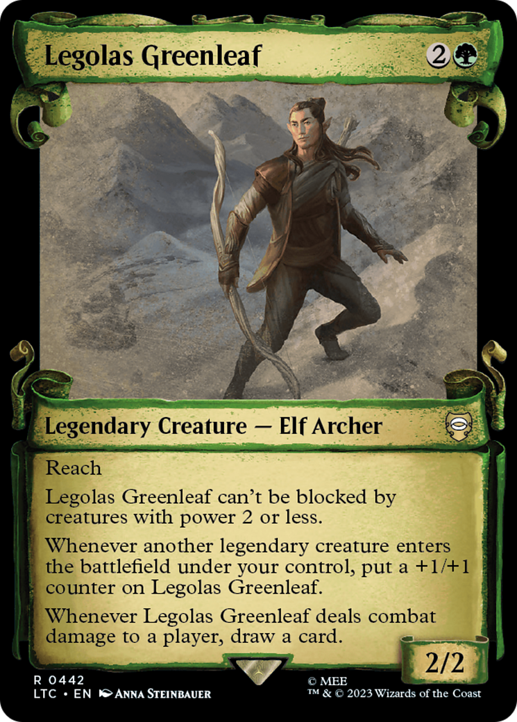 Legolas Greenleaf [The Lord of the Rings: Tales of Middle-Earth Commander Showcase Scrolls] | Gear Gaming Bentonville