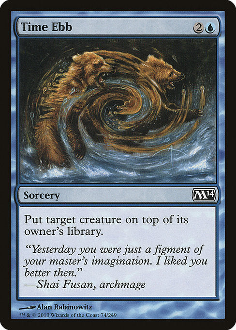 Time Ebb [Magic 2014 (M14)] | Gear Gaming Bentonville