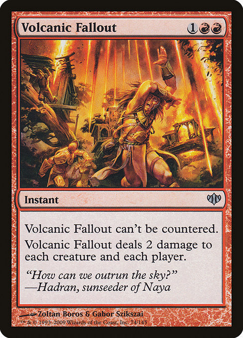 Volcanic Fallout [Conflux] | Gear Gaming Bentonville